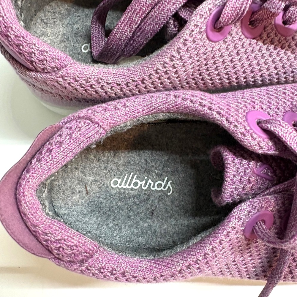 Allbirds Men's Purple Tree Piper Sneakers in Size 8 - Picture 5 of 9